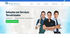 Desktop Screenshot of masterservicos.com